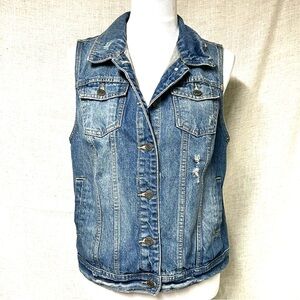 Mossimo denim vest
